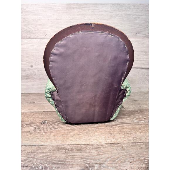 Vintage Dayton Hudson Green Upholstered Parlor Armchair Girl Doll 18" - Picture 6 of 6